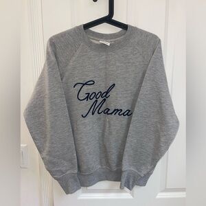 Crew neck sweatshirt